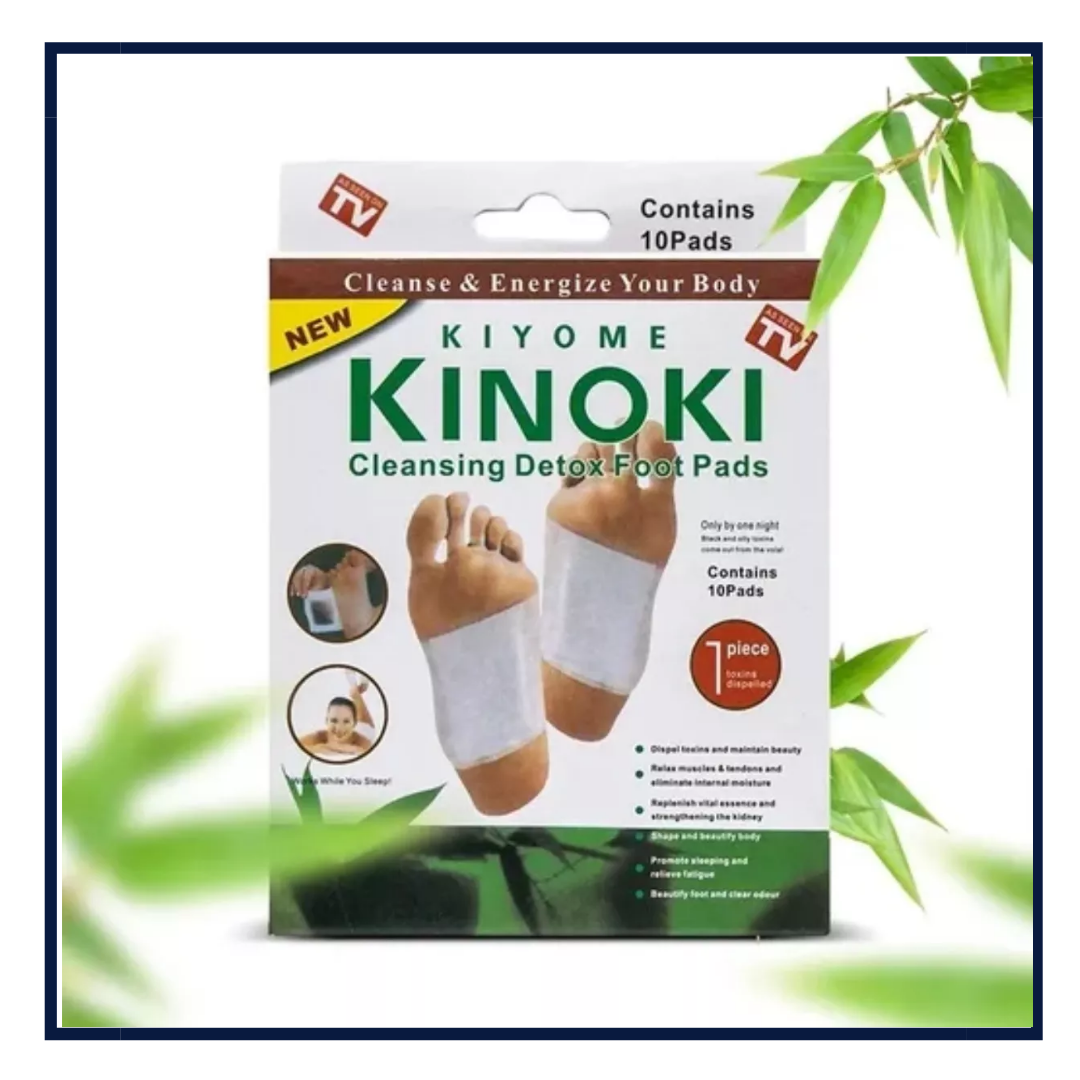 Parches Desintoxicantes Para Pies Kinoki