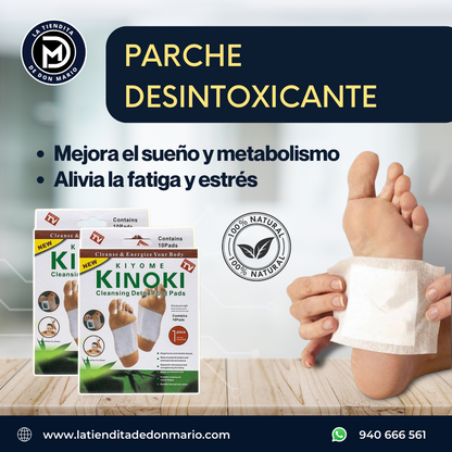 Parches Desintoxicantes Para Pies Kinoki