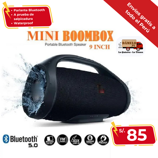 ALTAVOZ BLUETOOTH MINI BOOMBOX