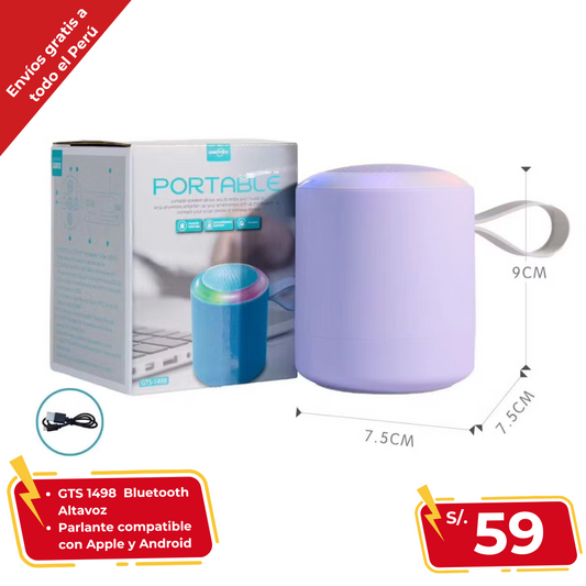 Parlante portable GTS-1498